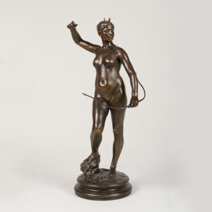 Diana the Goddess By Alexandre Falguière