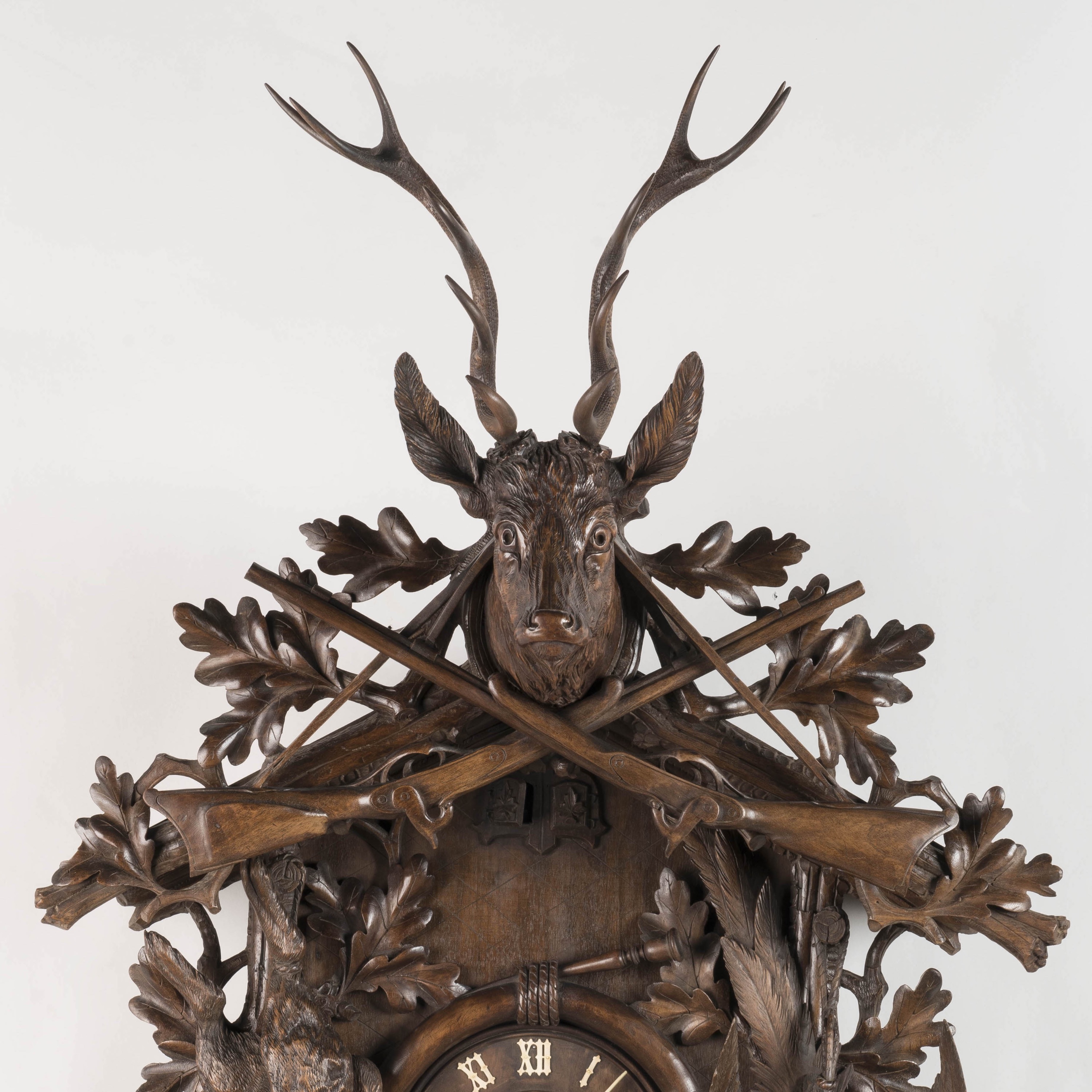A Large & Impressive 'Black Forest' Hunt Cuckoo Clock
