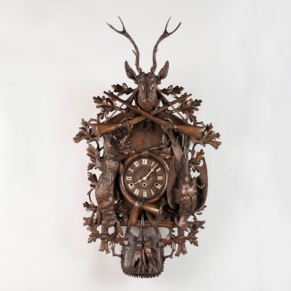 A Large & Impressive 'Black Forest' Hunt Cuckoo Clock