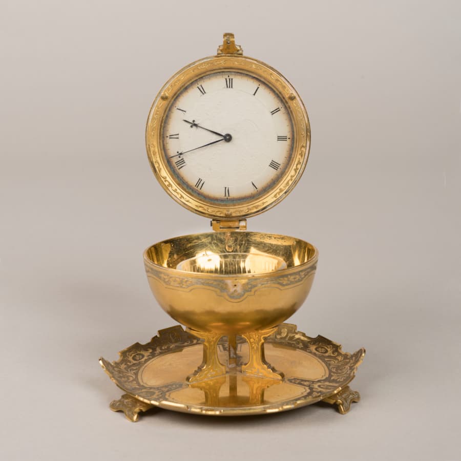 Clock Thomas Royle A Rare Dressing Table Clock By Thomas Cole