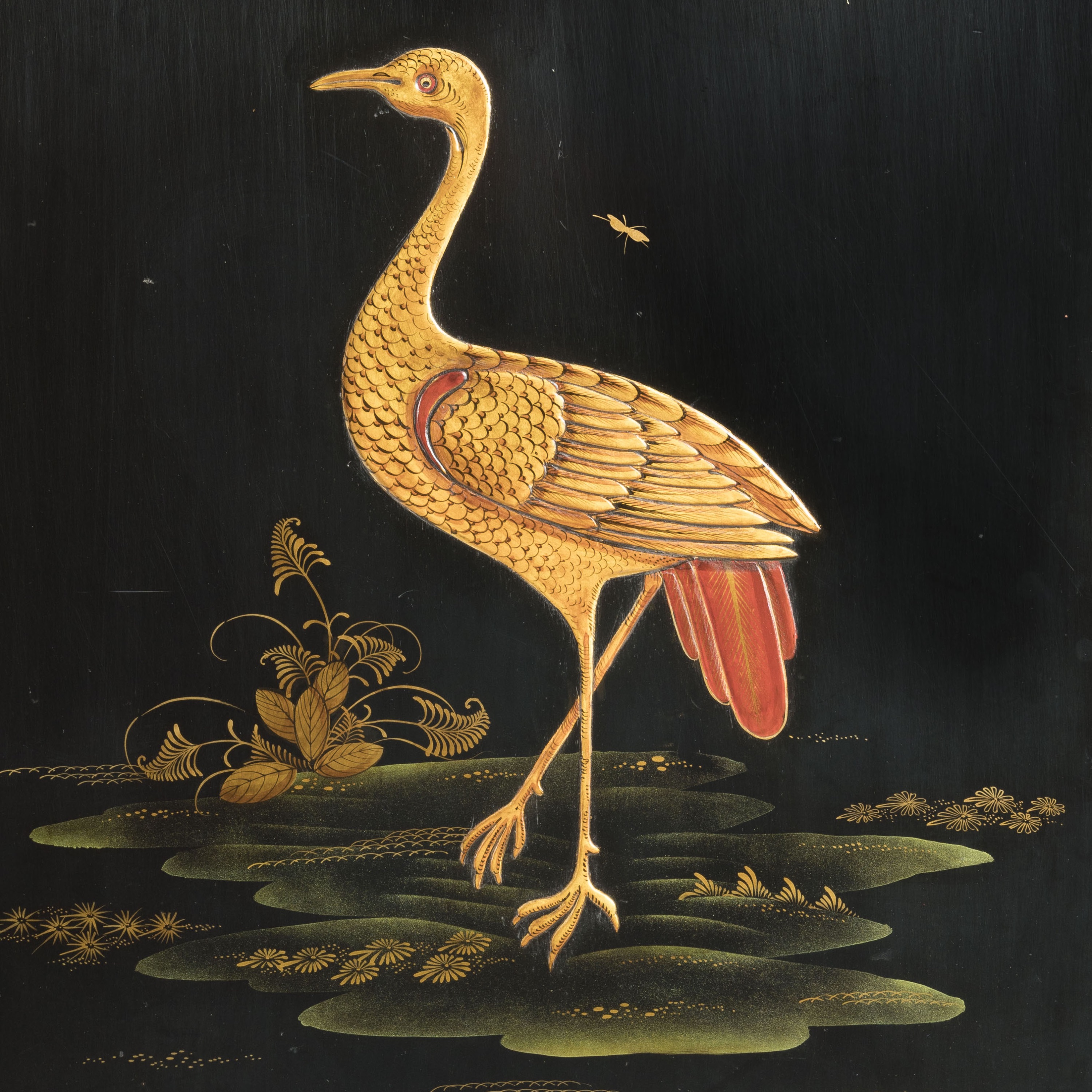 A Lacquer Cabinet-on-Stand Of Generous Proportions