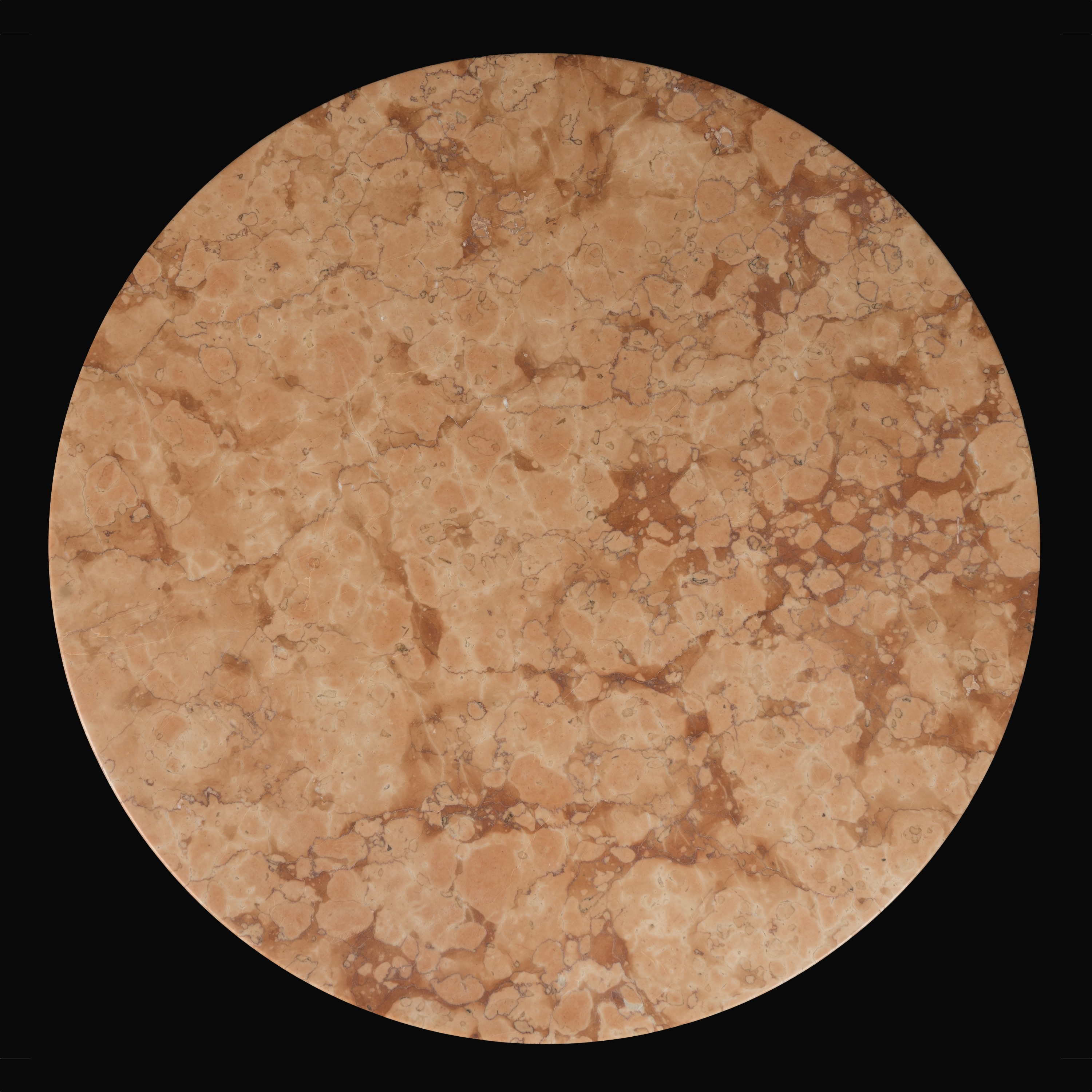 A Pair of Breccia Marble Pedestals