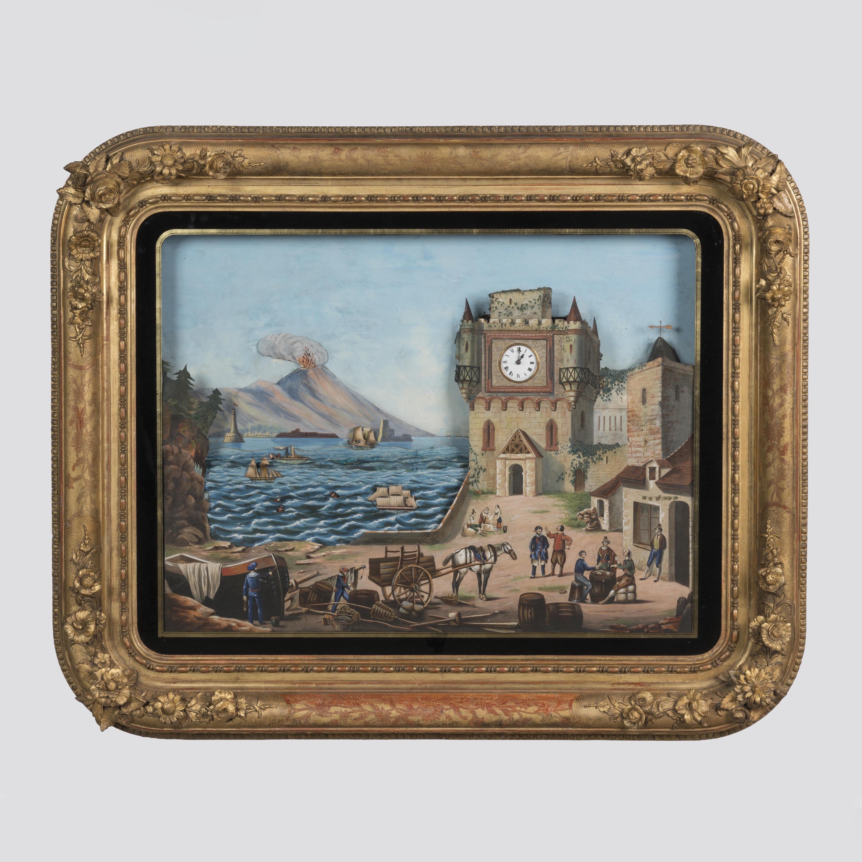 A French Musical Automaton Depicting Mount Vesuvius