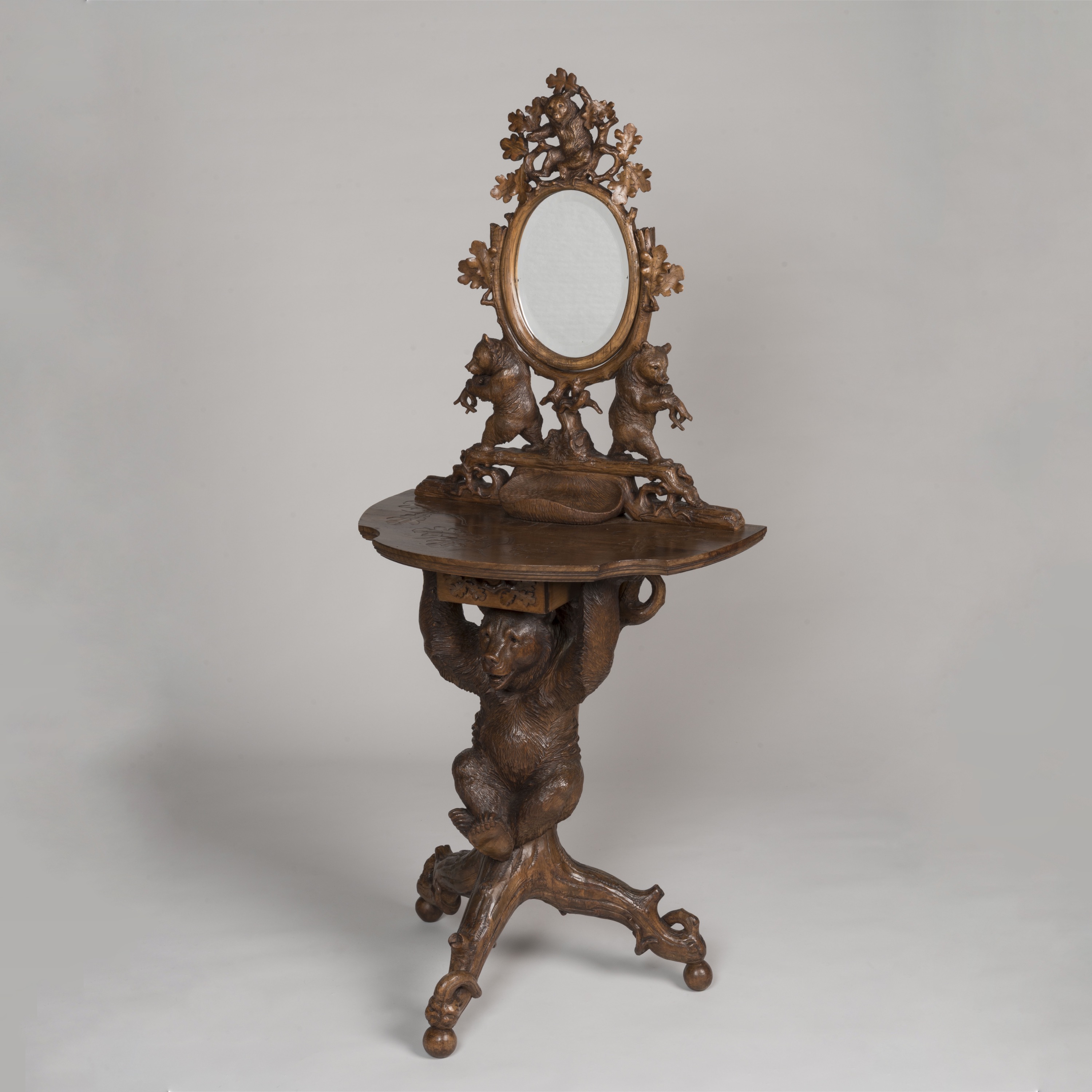 A 'Black Forest' Bear Dressing Table