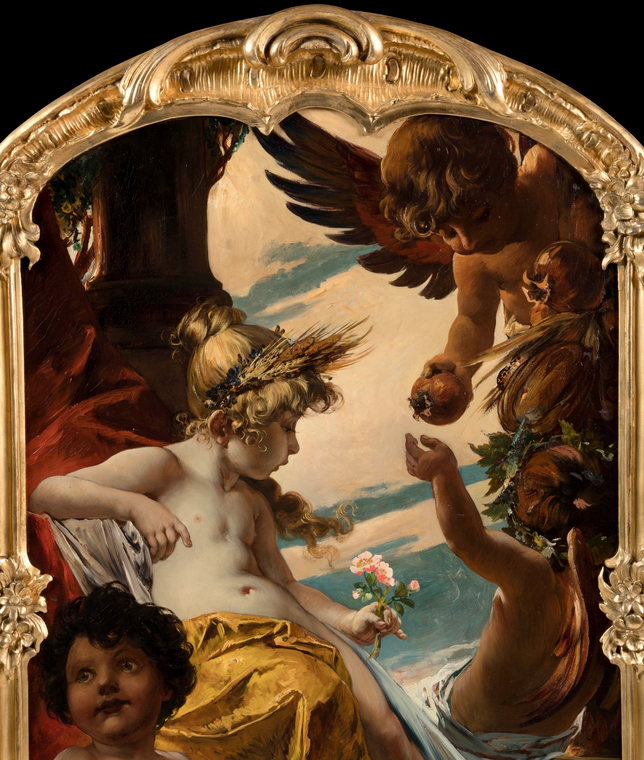 Allegory of Abundance By Ferdinand Wagner the Younger 