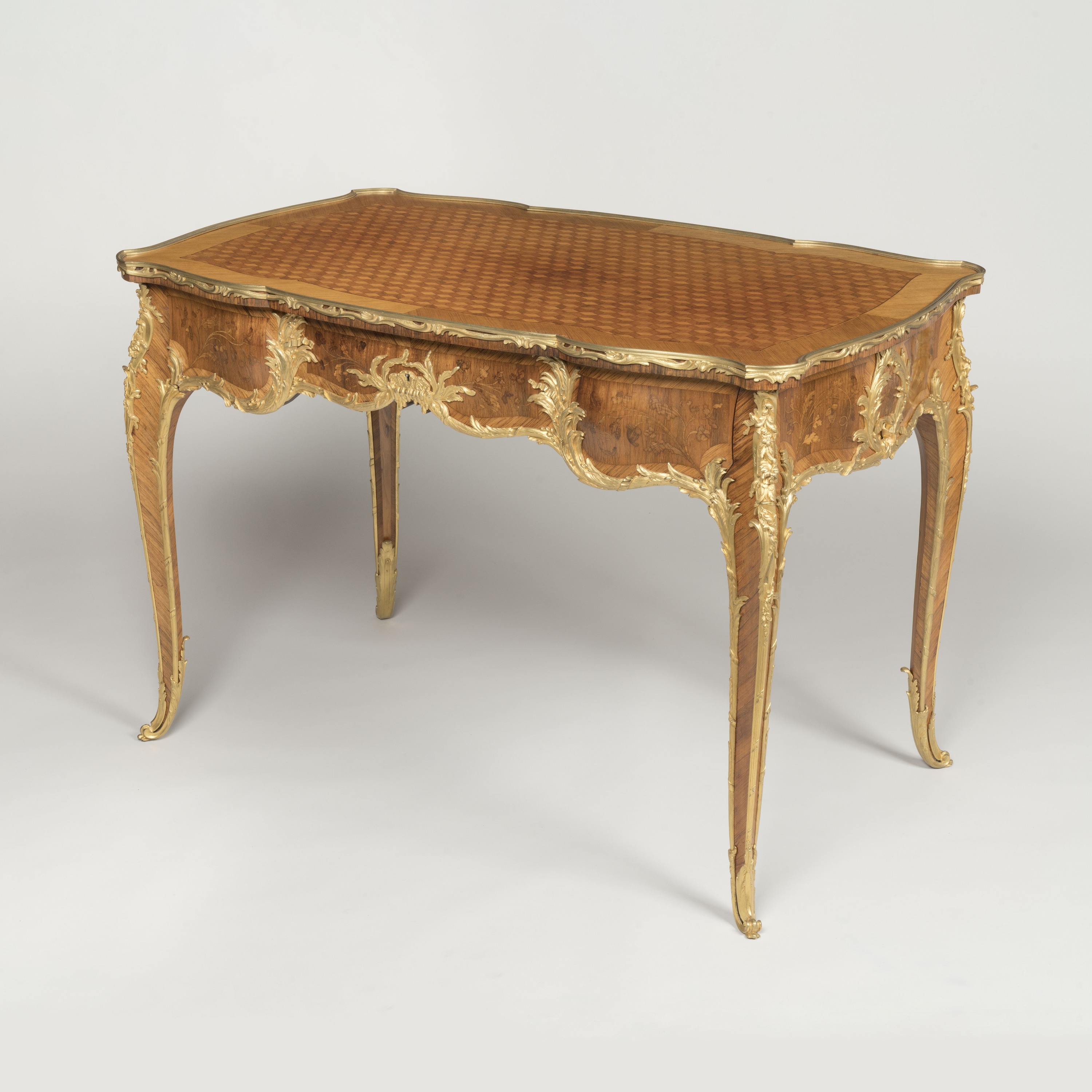 A Fine Louis XV Style Gilt-Bronze Mounted Centre Table By François Linke