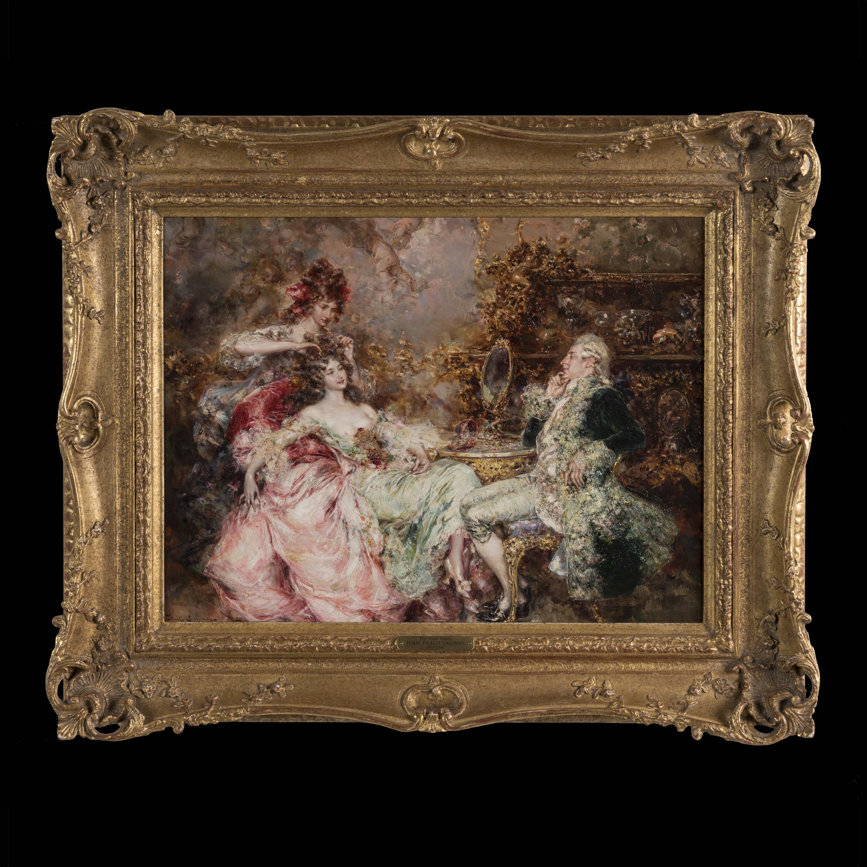 El ultimo retoque by Juan Pablo Salinas y Teruel (1871-1946)