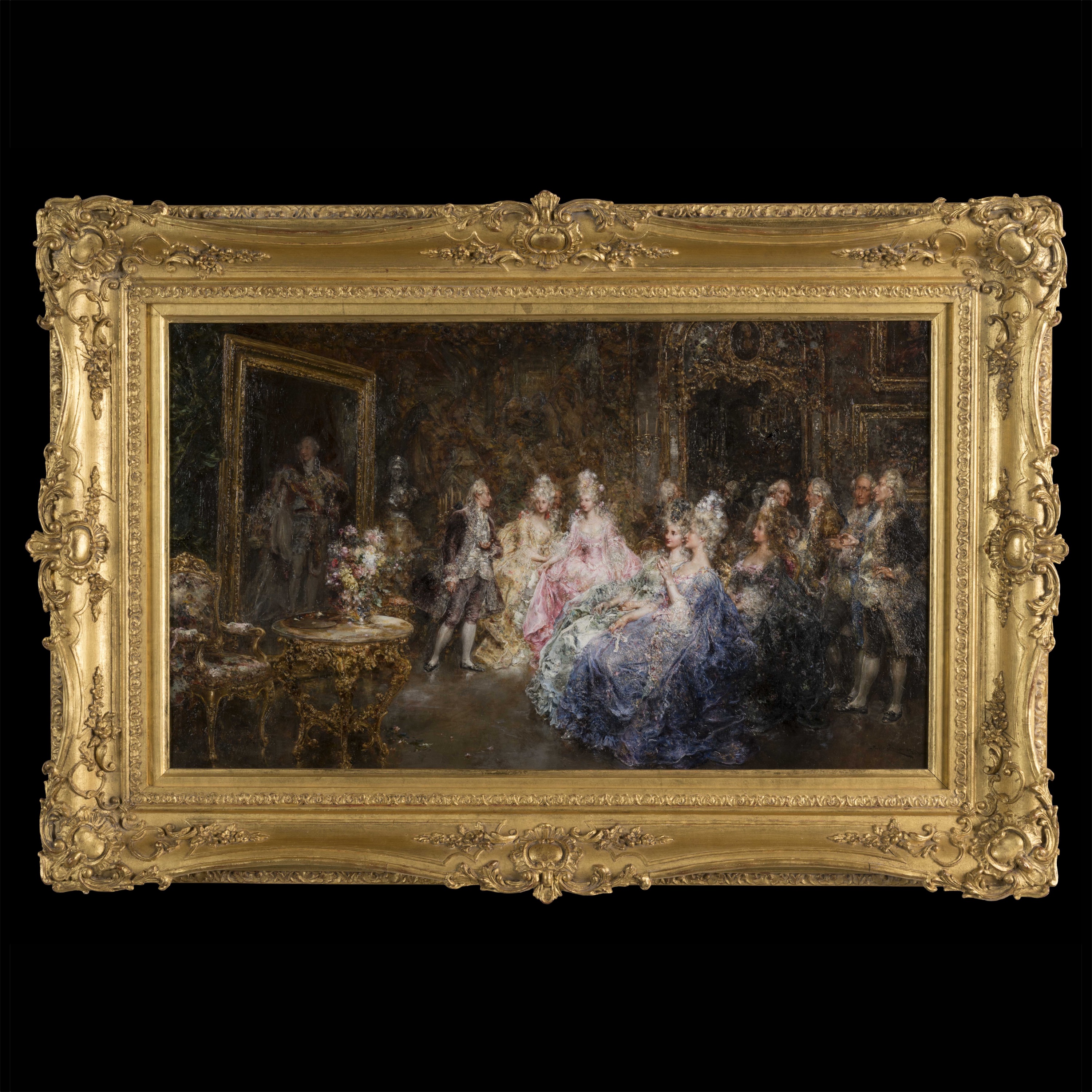 Presentacion del Retrato By Juan Pablo Salinas y Teruel (1871-1946)