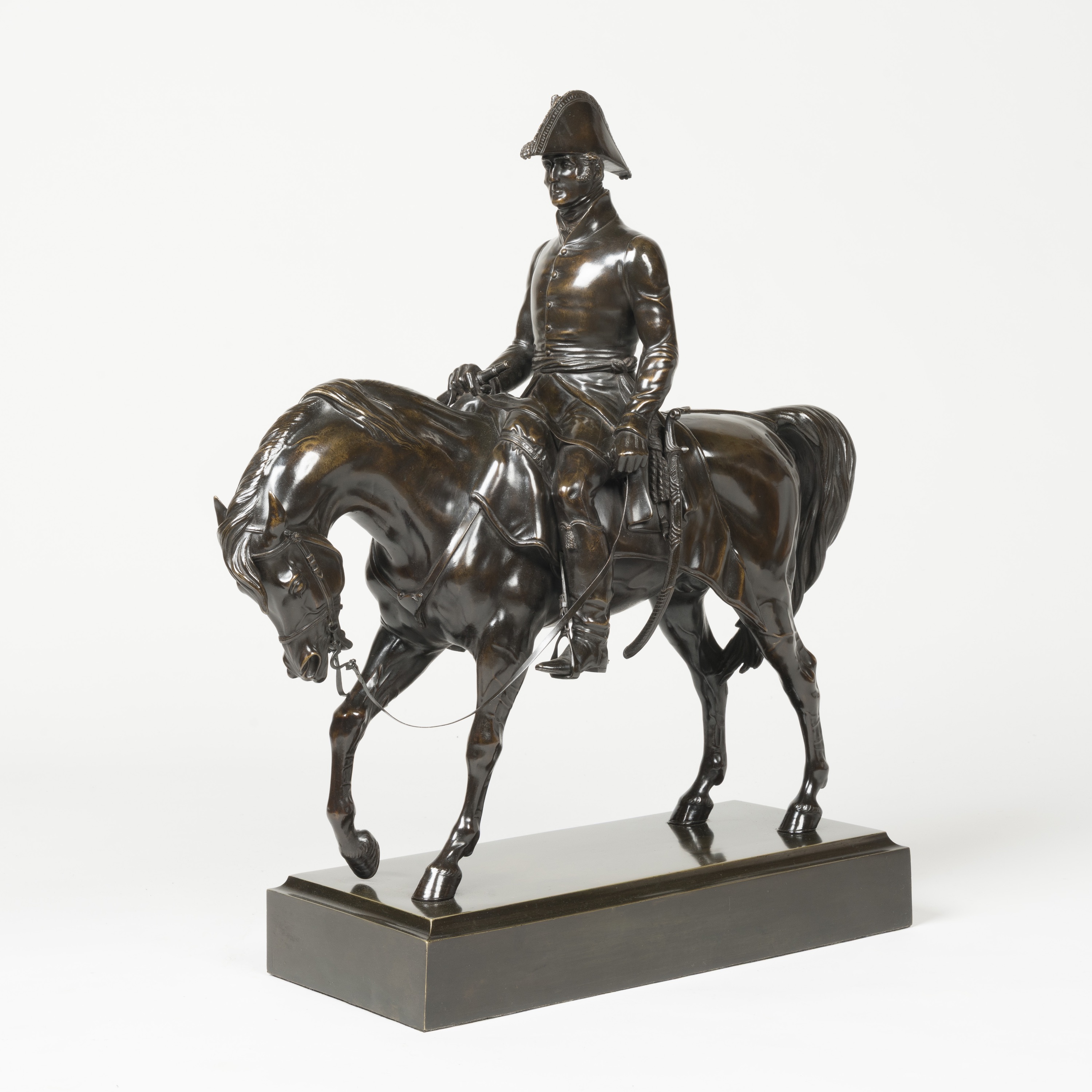 Equestrian Statue of the Duke of Wellington By the Comte d'Orsay