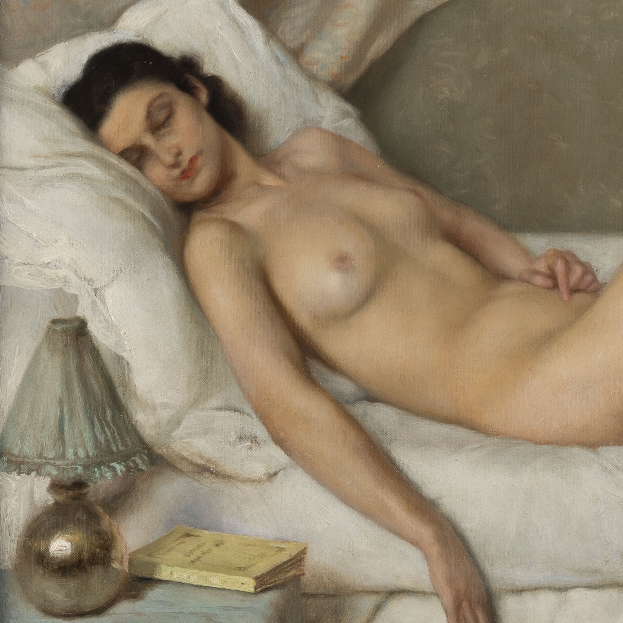 A Female Nude By Paul Sieffert (1874-1957)