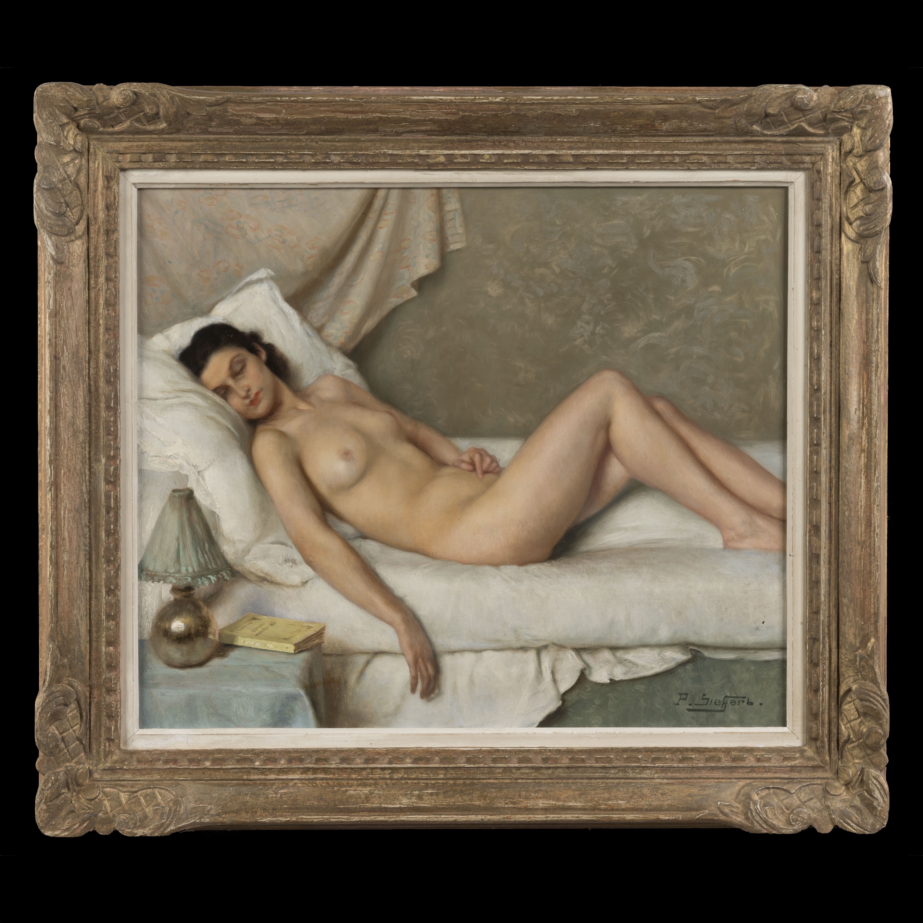 A Female Nude By Paul Sieffert (1874-1957)
