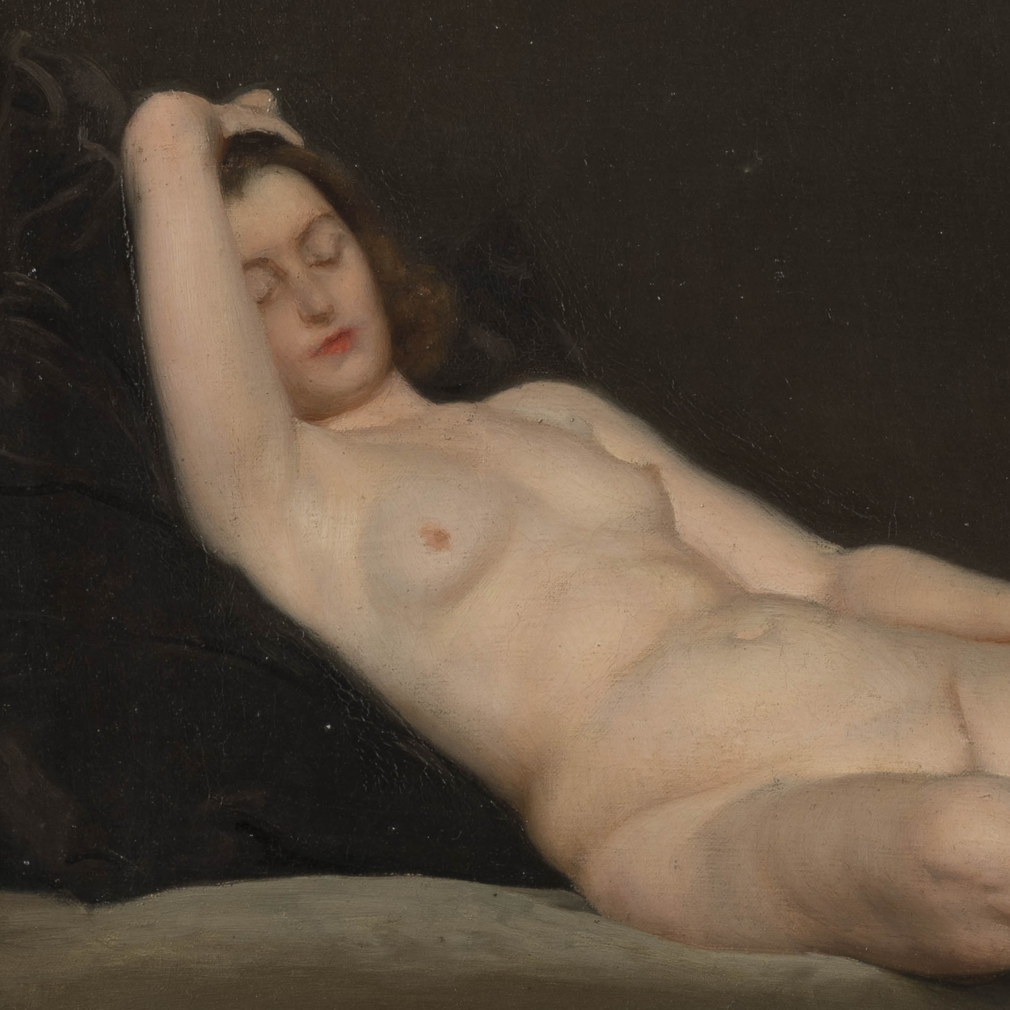 A Female Nude By Paul Sieffert (1874-1957)