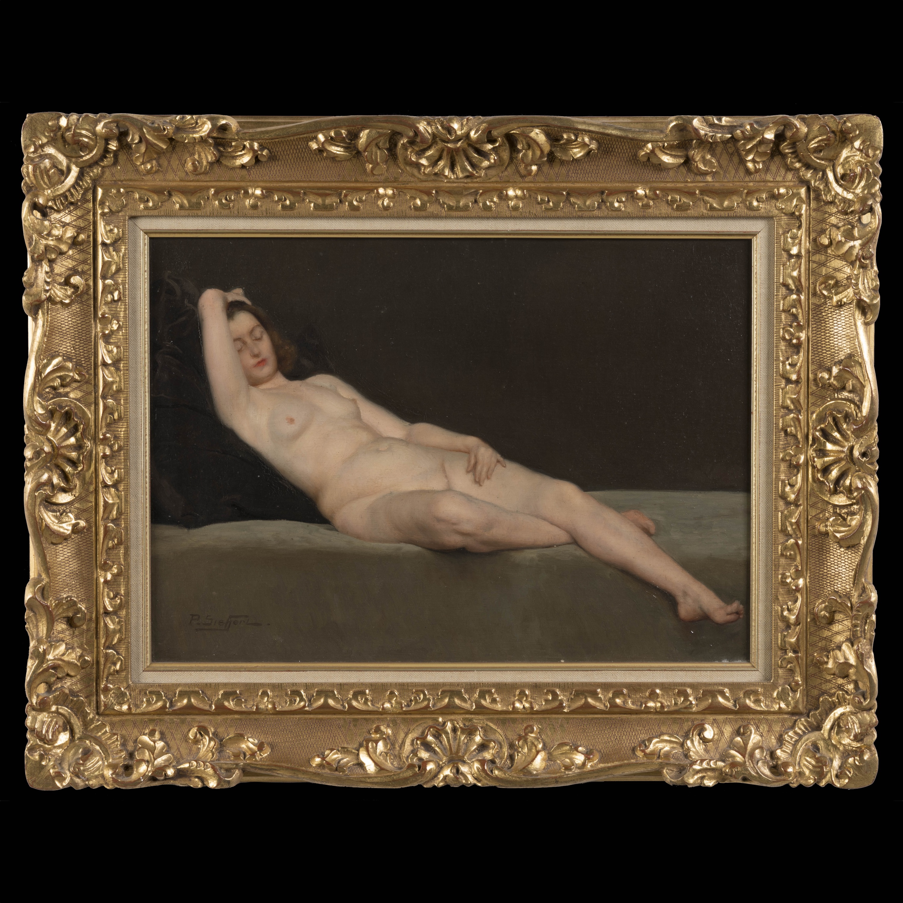 A Female Nude By Paul Sieffert (1874-1957)