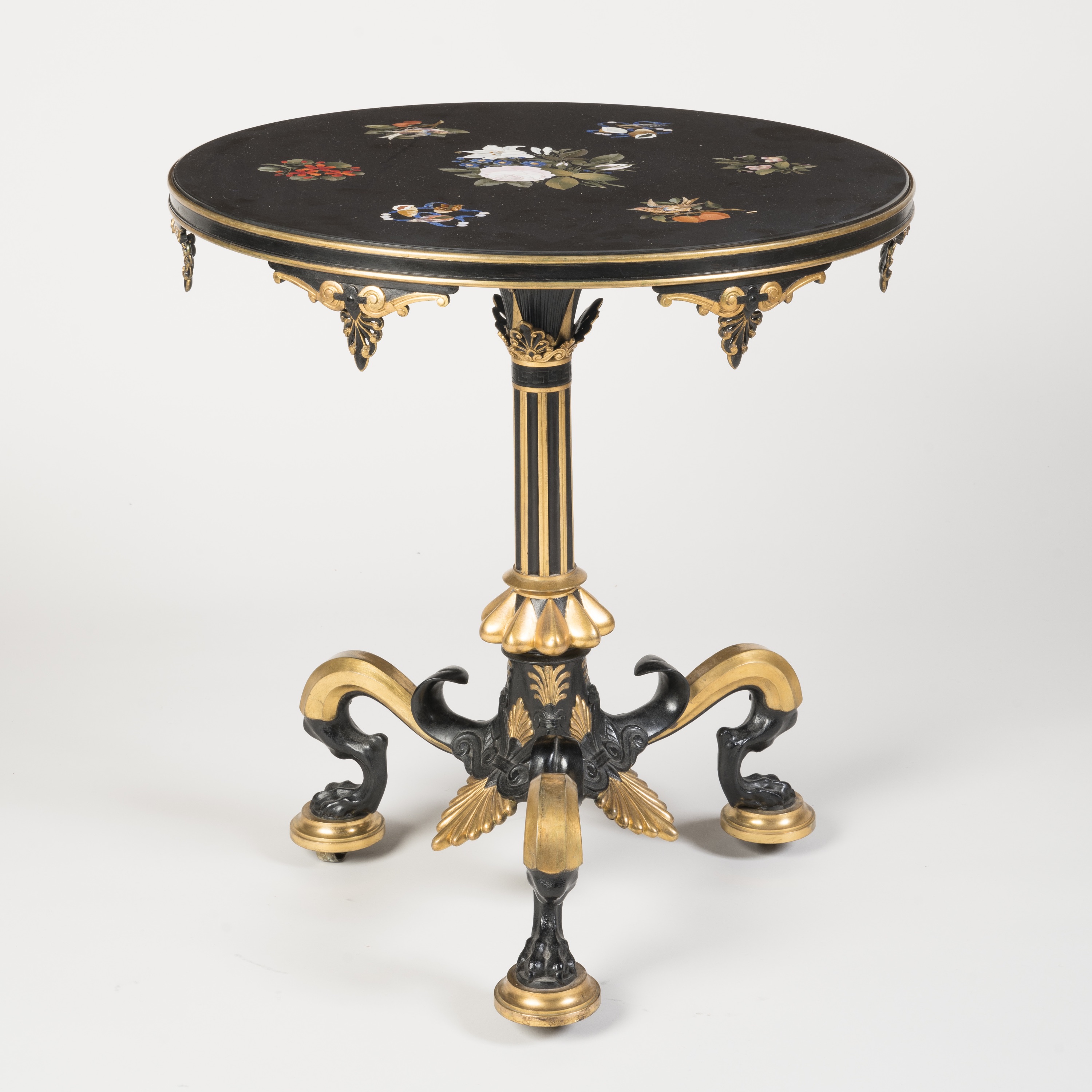 A Superb Italian Pietra Dura Guéridon Table