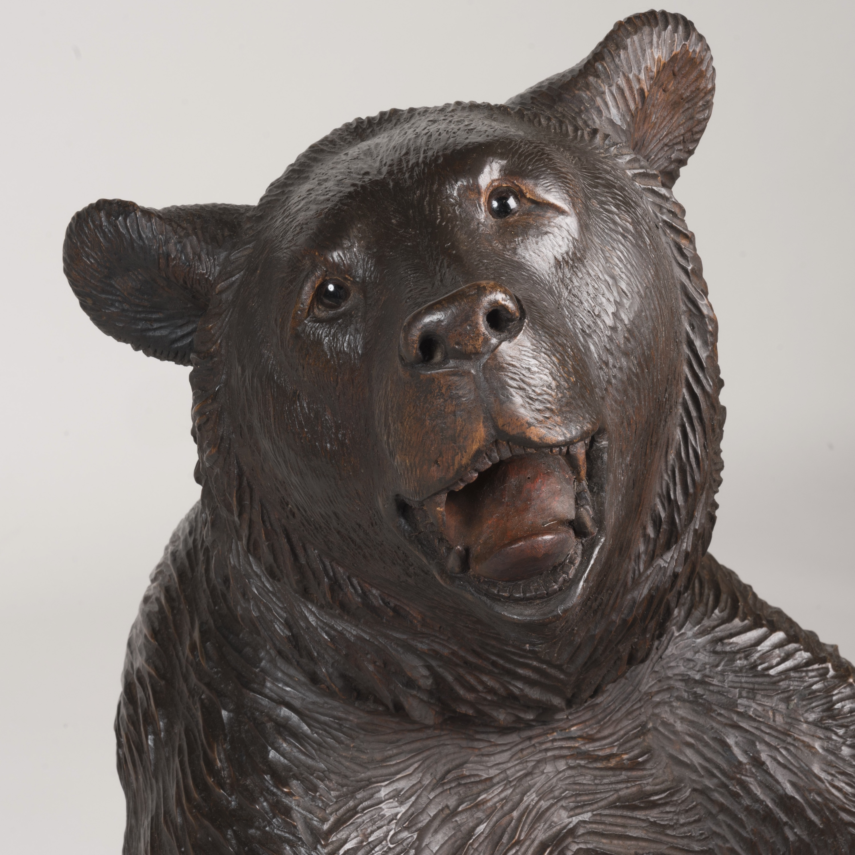A Large 'Black Forest' Bear Umbrella Stand