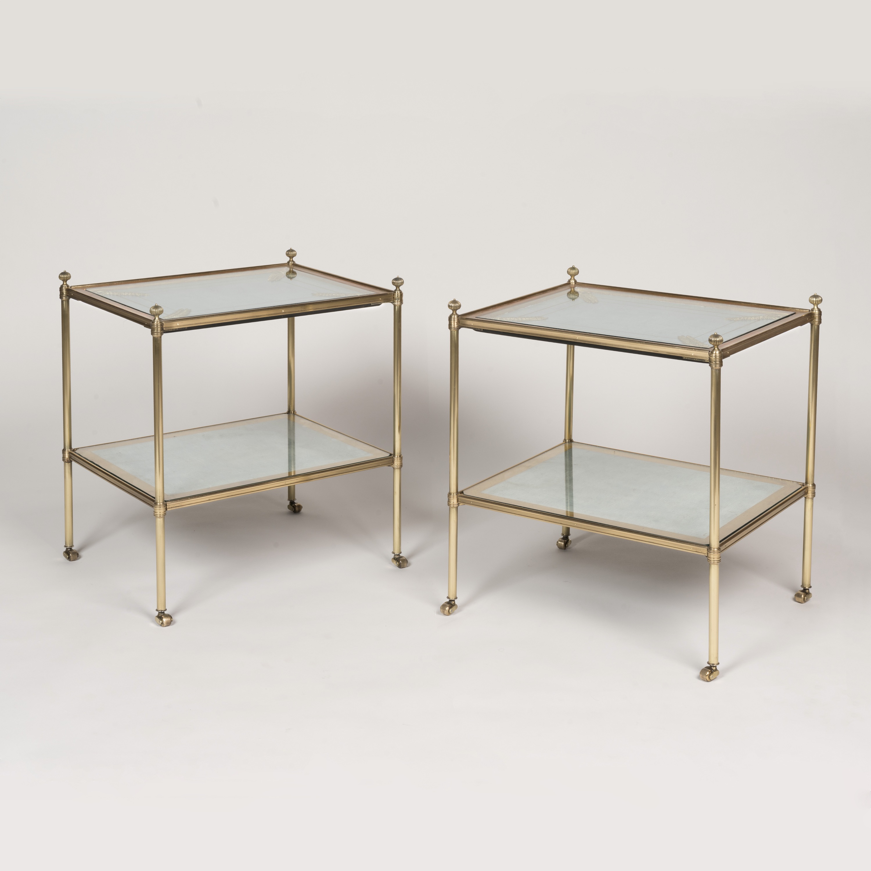 A Refined Pair of Intaglio & Gainage Tables Probably by Mallett