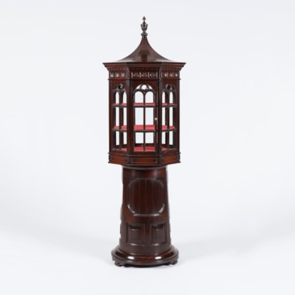 An Unusual Revolving Display Cabinet