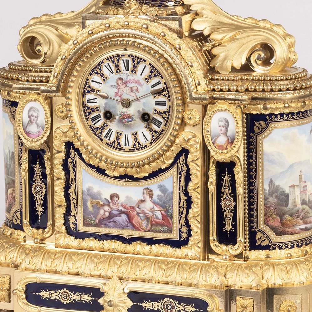 A Garniture de Chemineé in the Louis XVI Taste