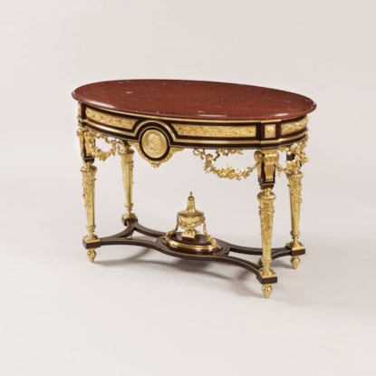 An Ormolu & Marble French Centre Table