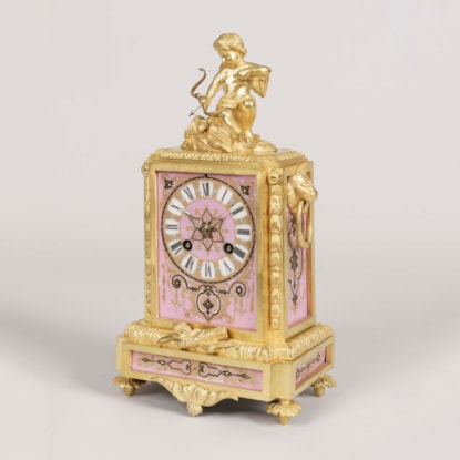 A Symbolic Clock By Japy Fréres et Cie