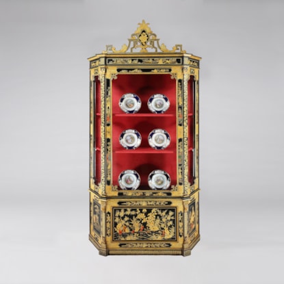A Large Chinoiserie Vitrine