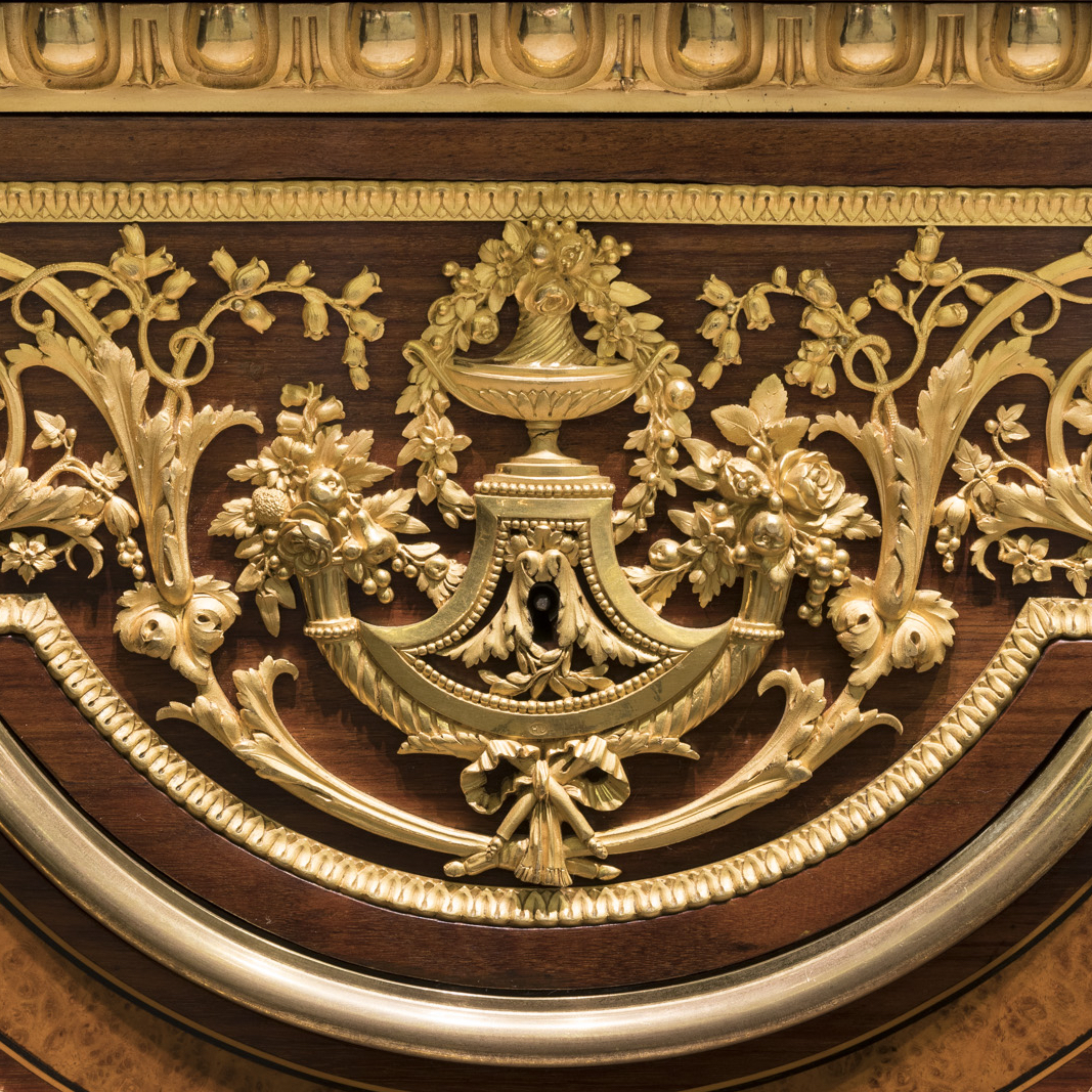 An Important Side Cabinet By Henry Dasson