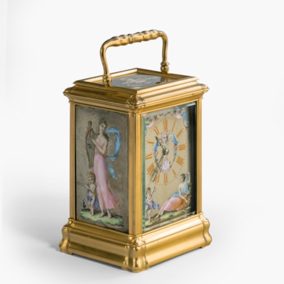 A Fine Cased Carriage Clock