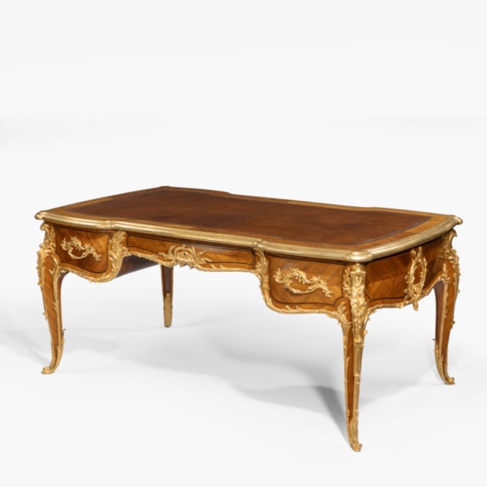 A Bureau Plat in the Louis XV Manner By François Linke
