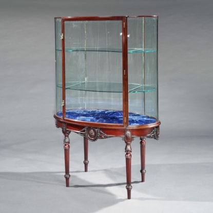 A Display Cabinet in the Adam manner By F. Sage & Co