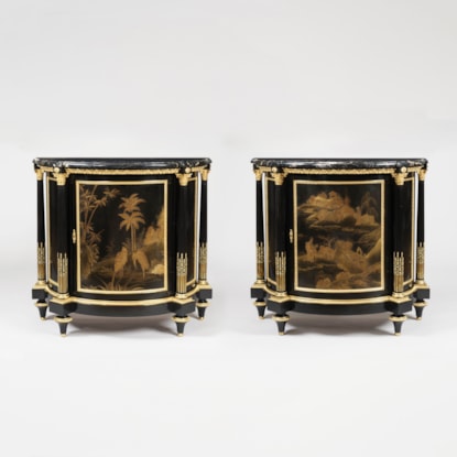 A Pair of Cabinets in the Louis XVI Manner By Maison Millet
