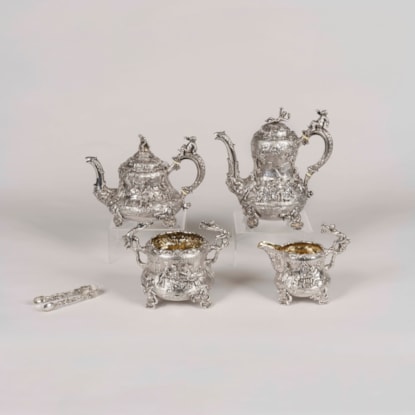 An Exhibition Tea & Coffee Service by Joseph Angell