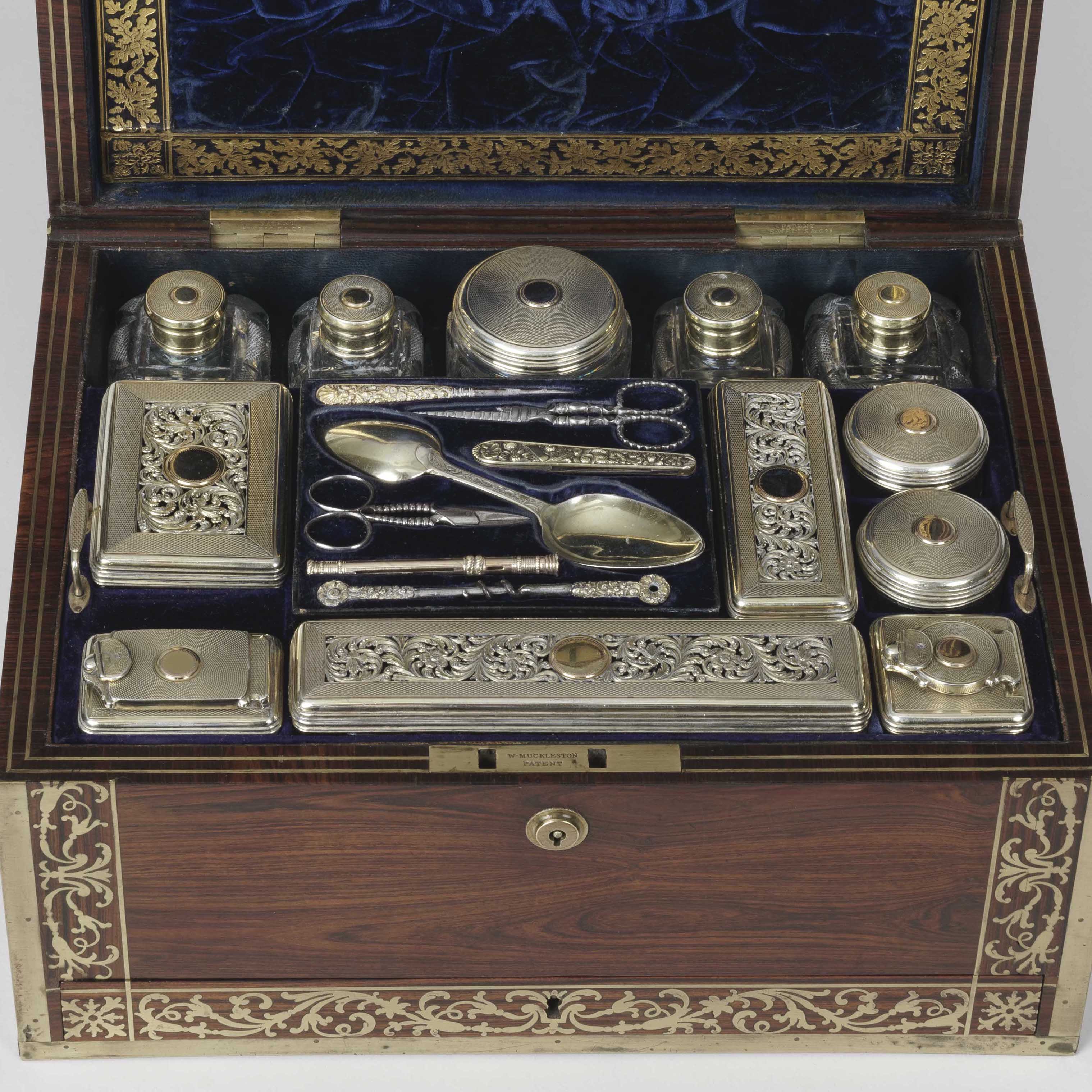 A George IV Dressing Case By J. Corfield