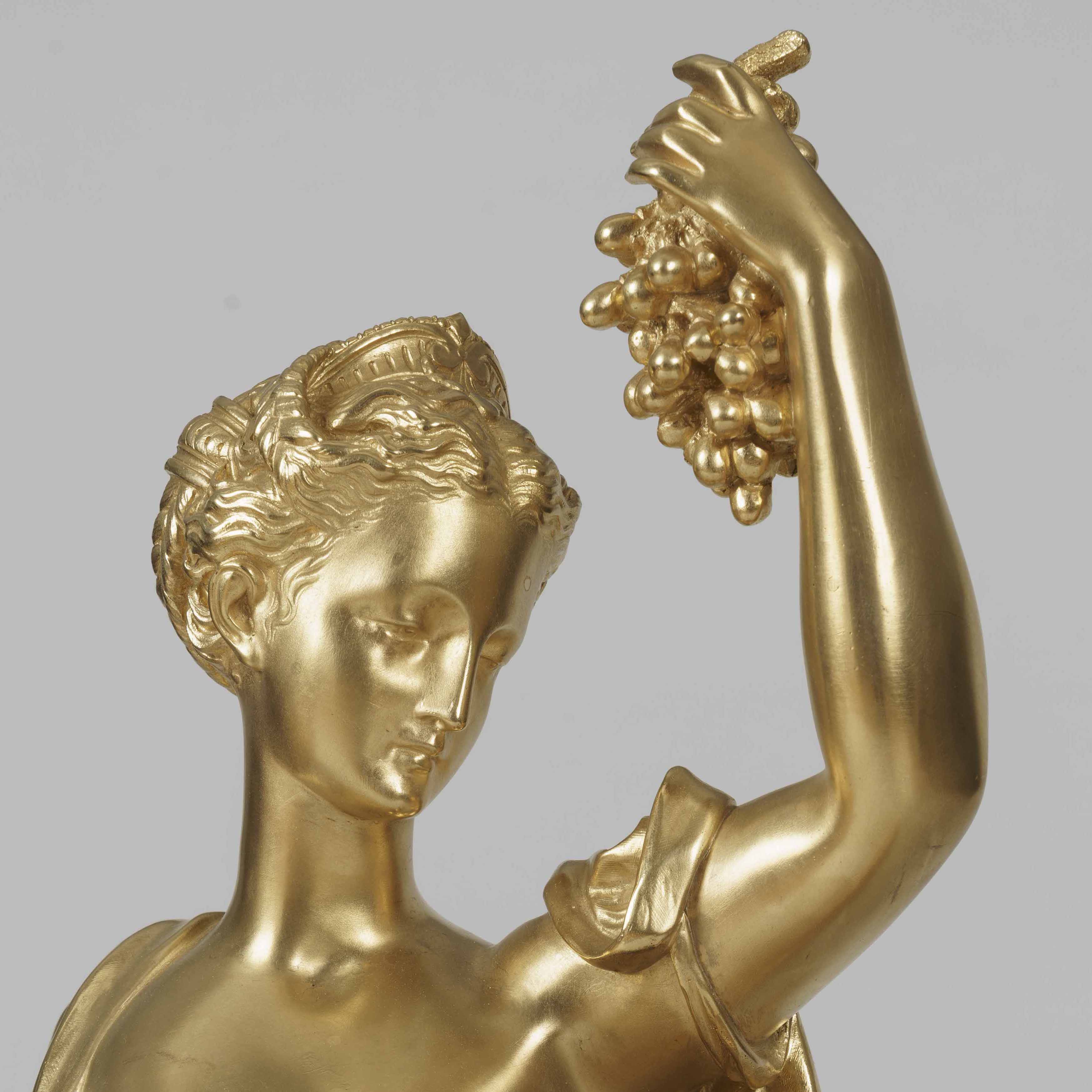 An Exhibition Quality Garniture de Cheminée By Jules Graux