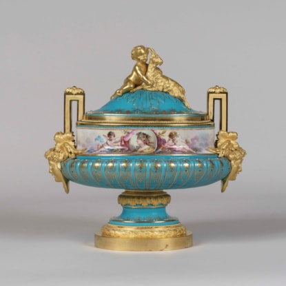 A ‘Sèvres’ Porcelain Urn in the Louis XVI Manner