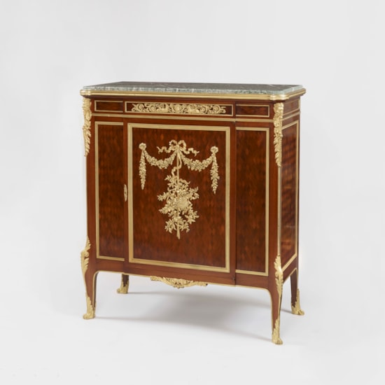 An Ormolu-Mounted Parquetry Cabinet by François Linke