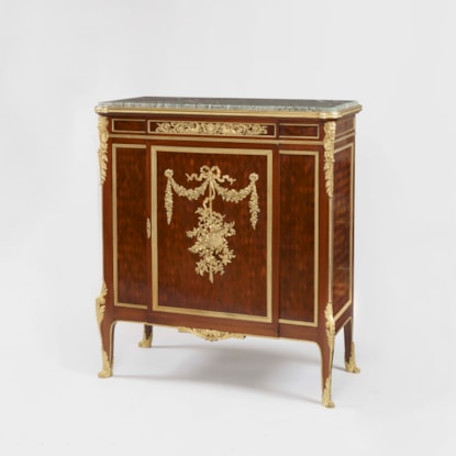 An Ormolu-Mounted Parquetry Cabinet by François Linke