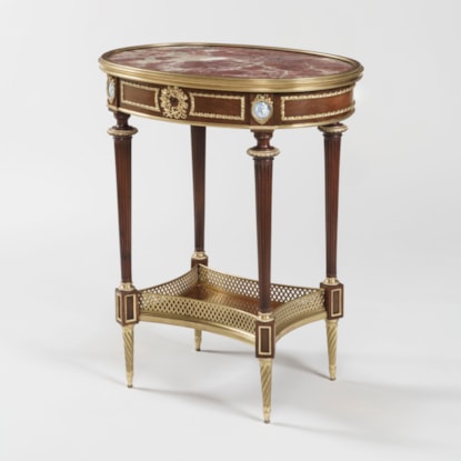 A Louis XVI Style Occasional Table
