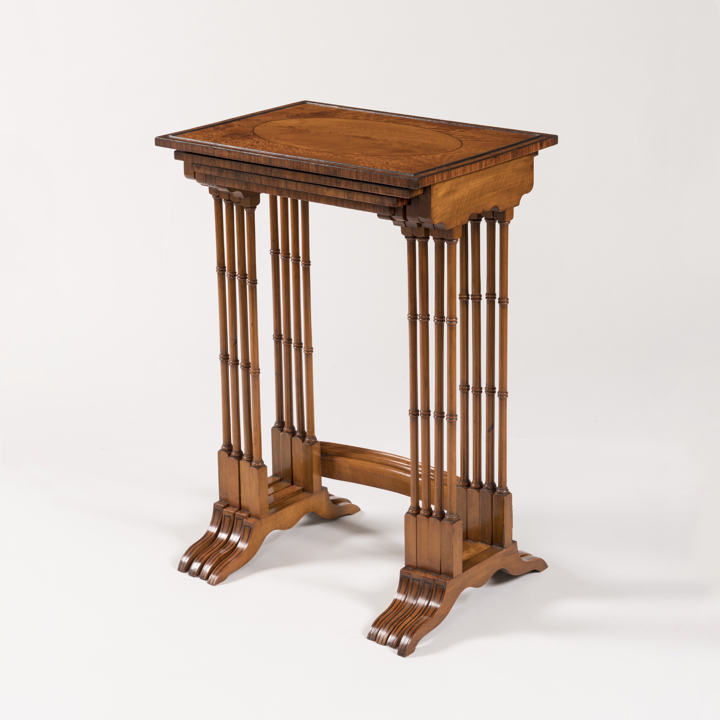 An Elegant Quartetto Nest of Tables