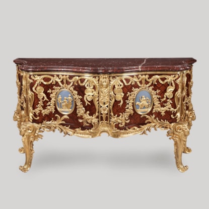 A Commode à Vantaux in the Louis XV Manner