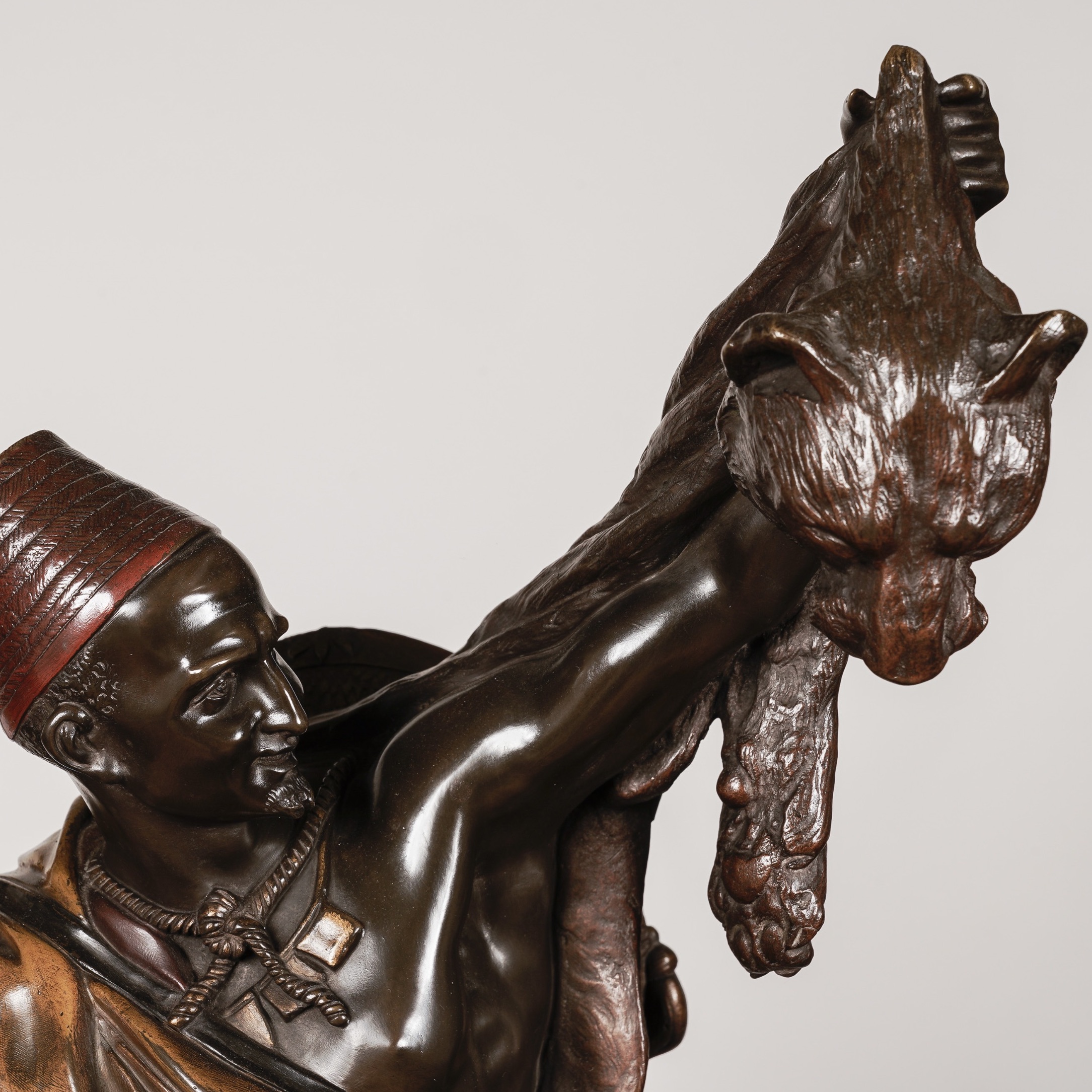 Kabyle au retour de la chasse By Arthur Waagen