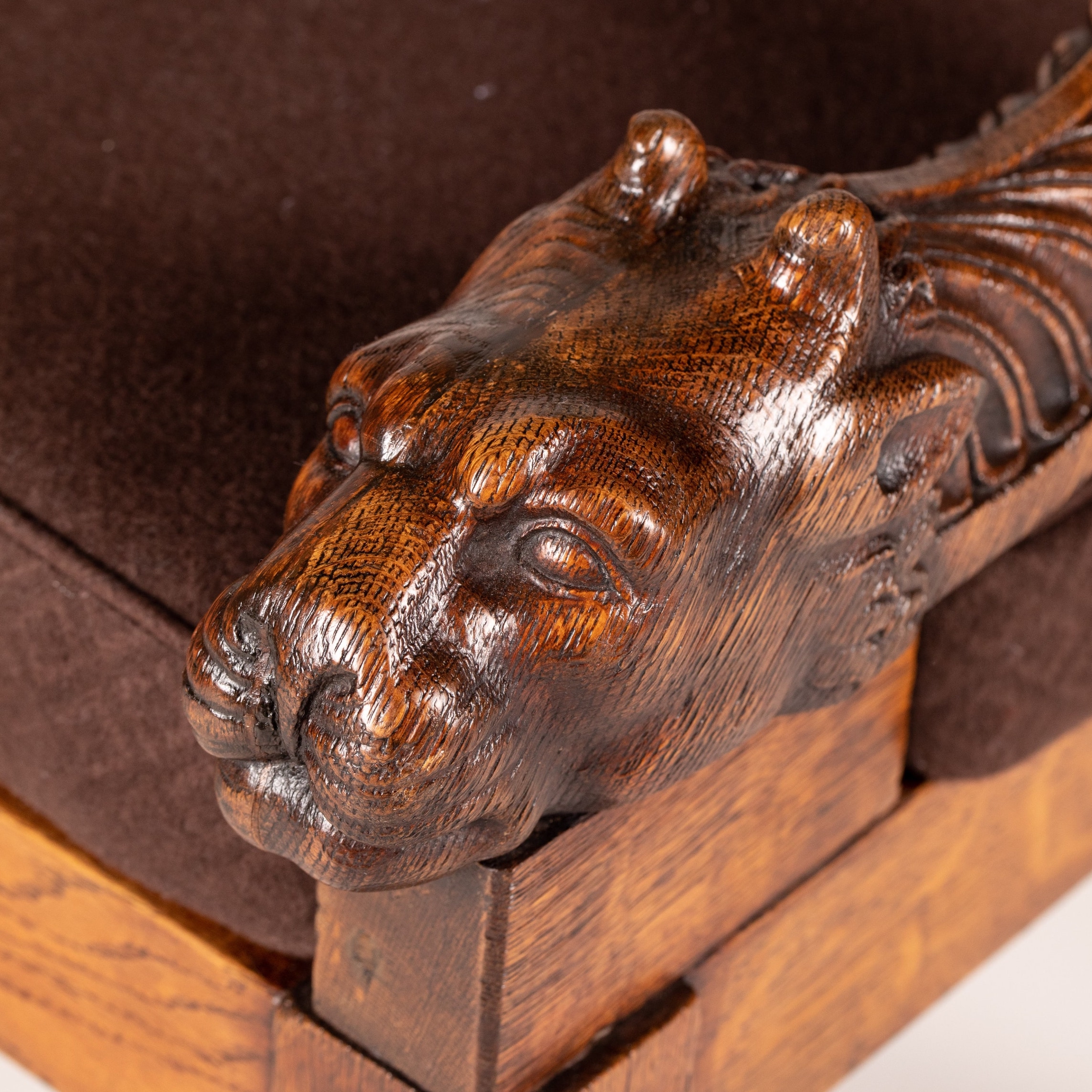 A Regency Period Klismos Armchair