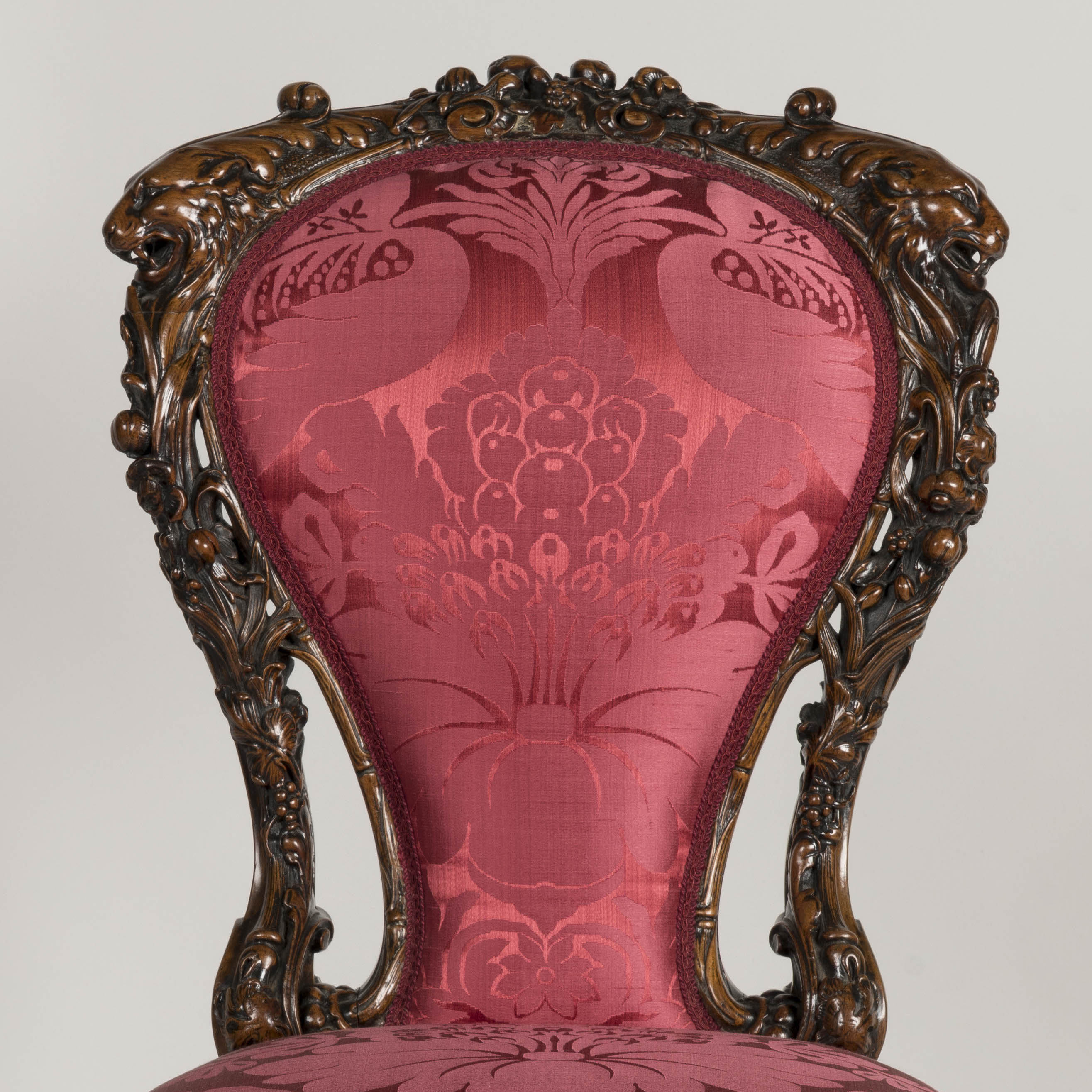 An Exhibition-Quality Carved Chair Possibly by Mssrs Hunter of London