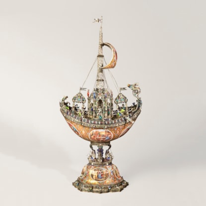 Important Viennese Nef by Hermann Böhm