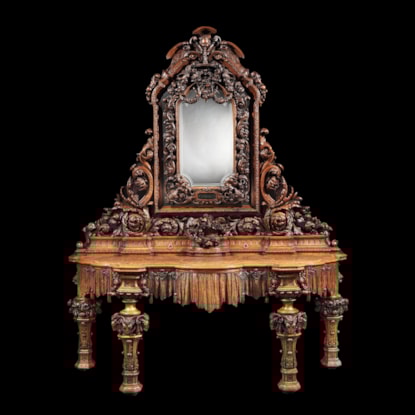 Remarkable Italian Carved Sideboard