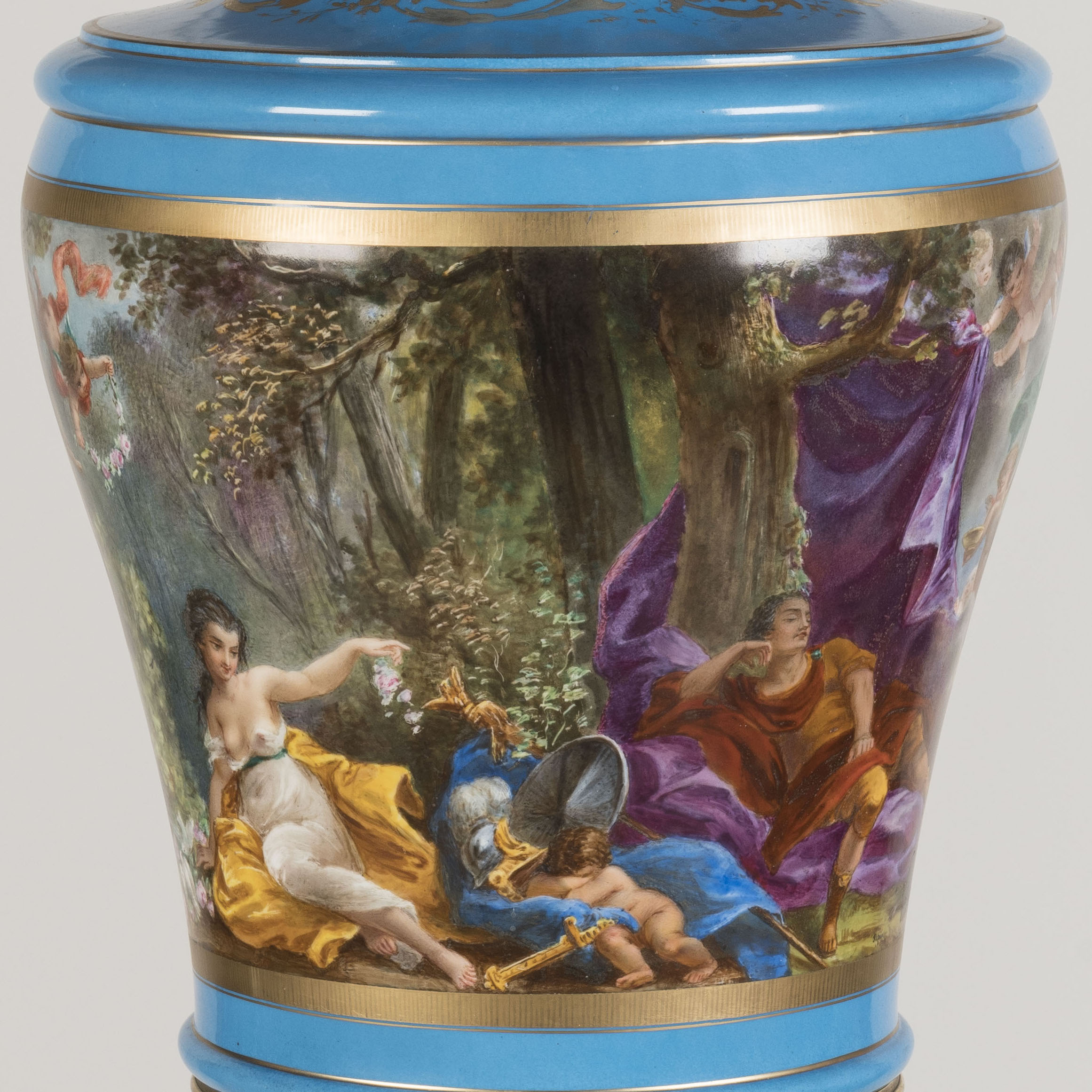 A Large & Impressive 'Sèvres' Style Porcelain Vase