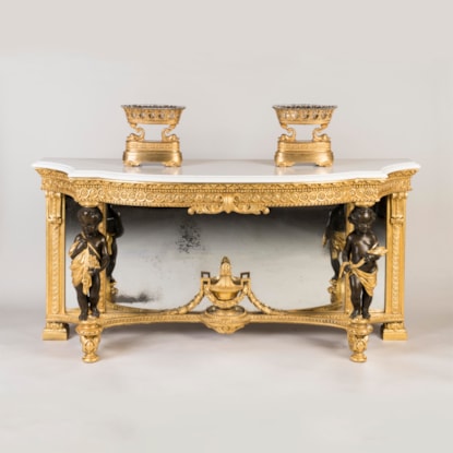 A Good Console Table in the Louis XVI Manner