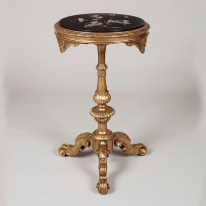 An Italian Pietra Dura Top Occasional Table