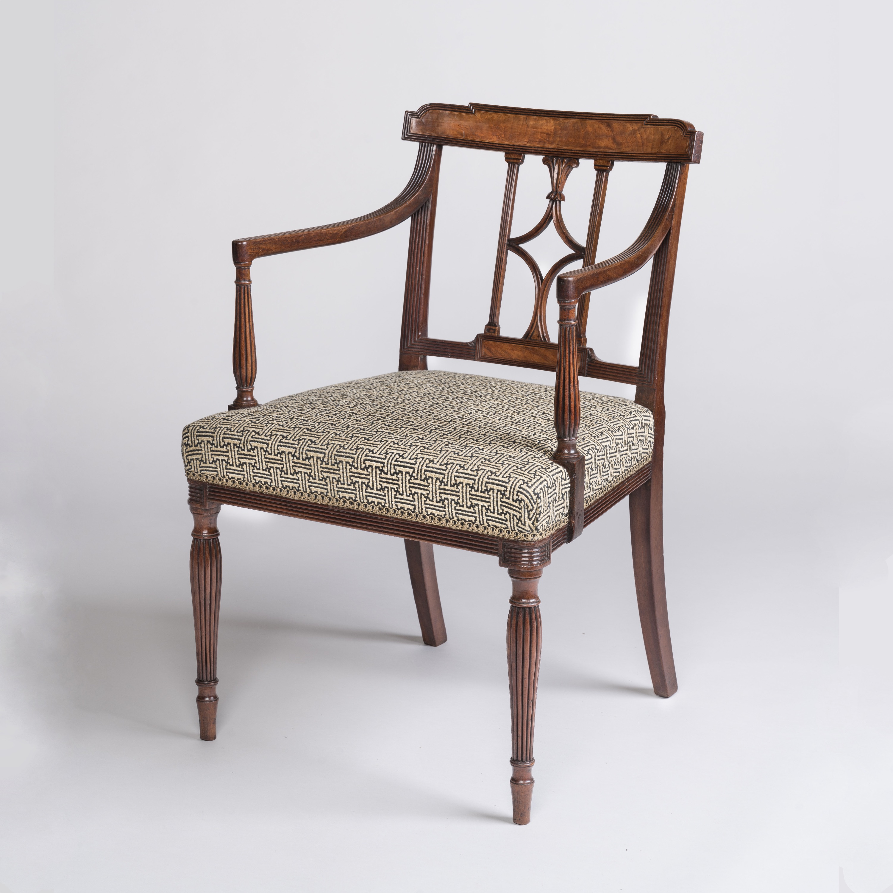 A Fine Set of Twelve George III Period Mahogany Dining Chairs