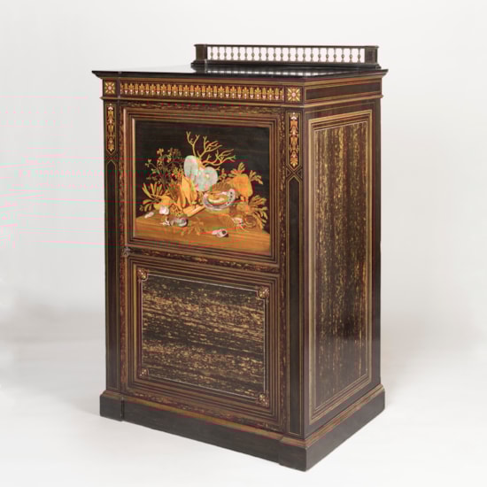 A Magnificent Collector's Cabinet Attributed to Jackson & Graham