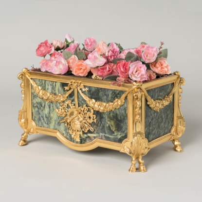 An Ormolu-Mounted Marble Jardinière In the Louis XVI Style